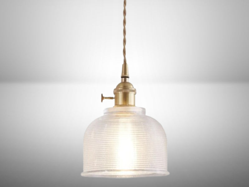 מנורות תלייה זכוכית רטרו ANTIC