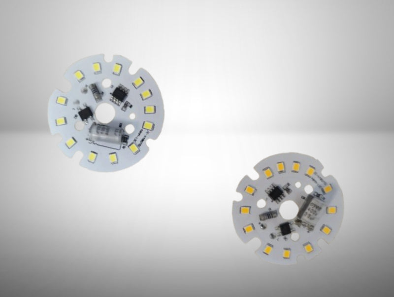 מודול לד עגול 6W בגוון אור לבן חם/לבן קר