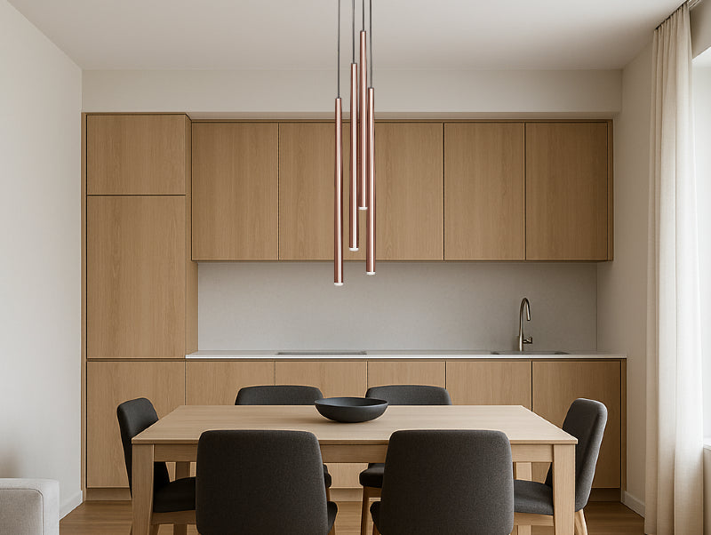 מנורת תלייה VIONA תלוייה בפינת אוכל