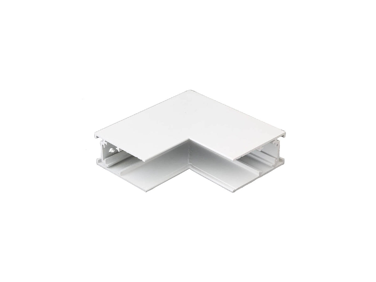 מחבר L פנימי למסילה מגנטאור עה"ט לבן - Magnetic Lighting Track System
