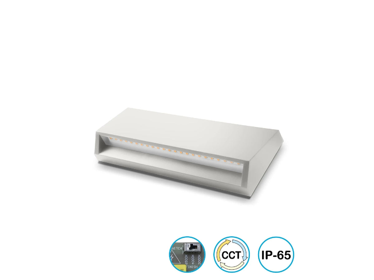 גוף תאורה צמוד חומה גדול פלטינום PLATINUM 6W CCT - Outdoor Wall and Ceiling Lights באתר לדמרקט