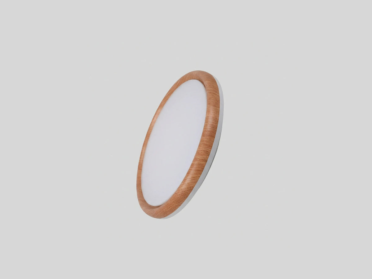 גוף תאורה צמוד תקרה 70W ALIVIO כולל שלט - Flush Mount Ceiling Light באתר לדמרקט