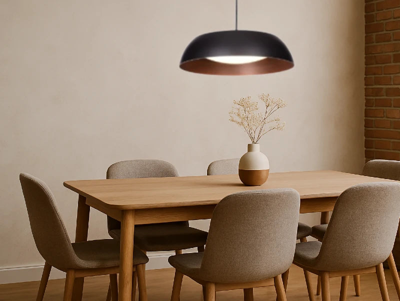 מנורת תלייה MELIA  מעל שולחן אוכל  מלבני