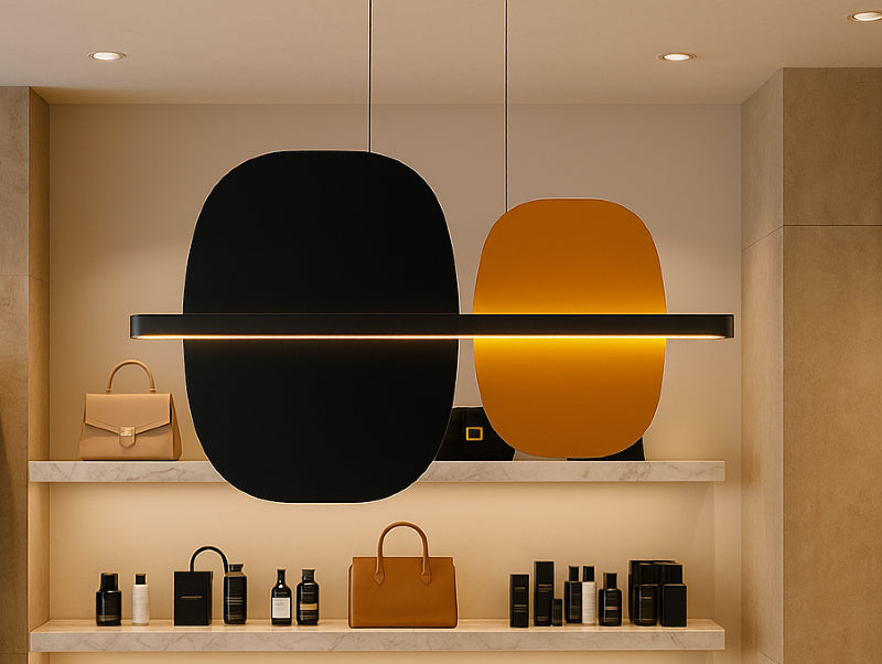 מנורת תלייה DUET Art בבוטיק אופנה