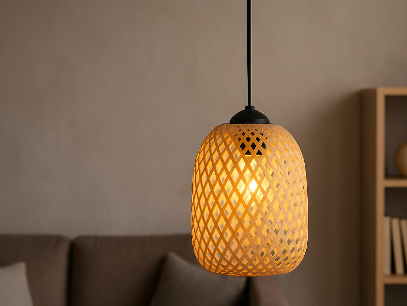 מנורת תלייה PEI בסלון