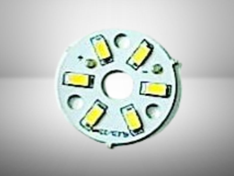 מודול לד עגול בקוטר 32 מ"מ | 12 וולט | לבן חם