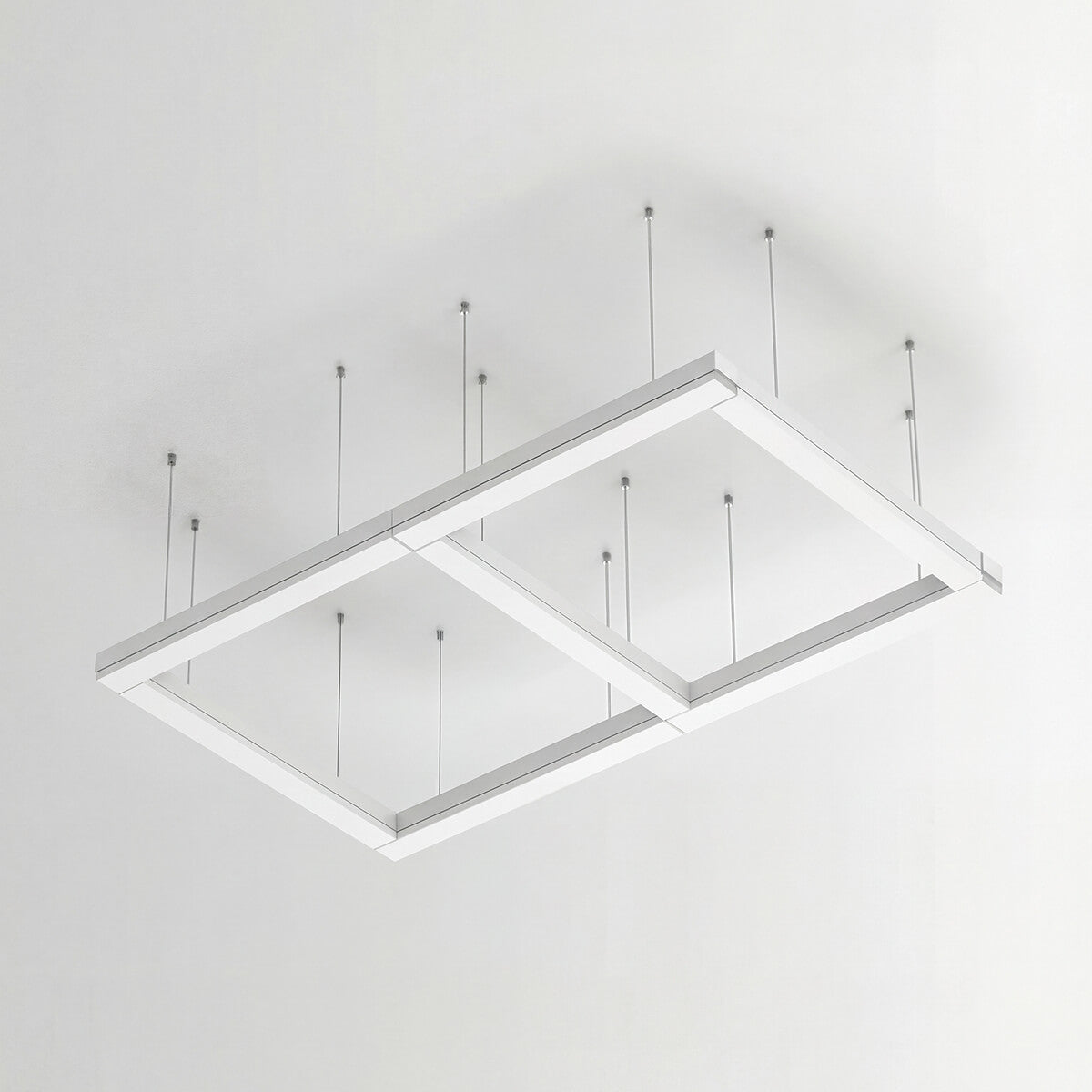 צמוד תקרה/תליה CCT 30W OSTEE באורך 60 ס"מ-לבן - Hanging lamps with built-in LED