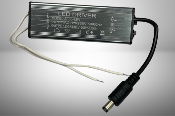לד דרייבר LED DRIVER 36-42W 600ma - 54-84V DC
