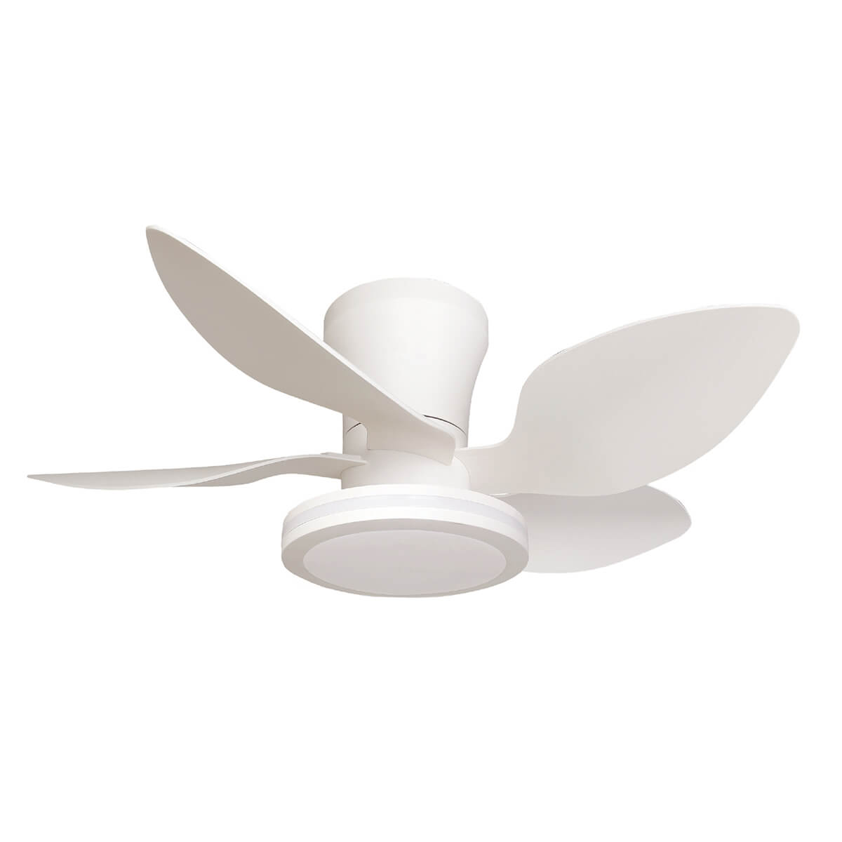 מאוורר תקרה "30W CAT 30 עם שלט- לבן - Ceiling Fan with Light