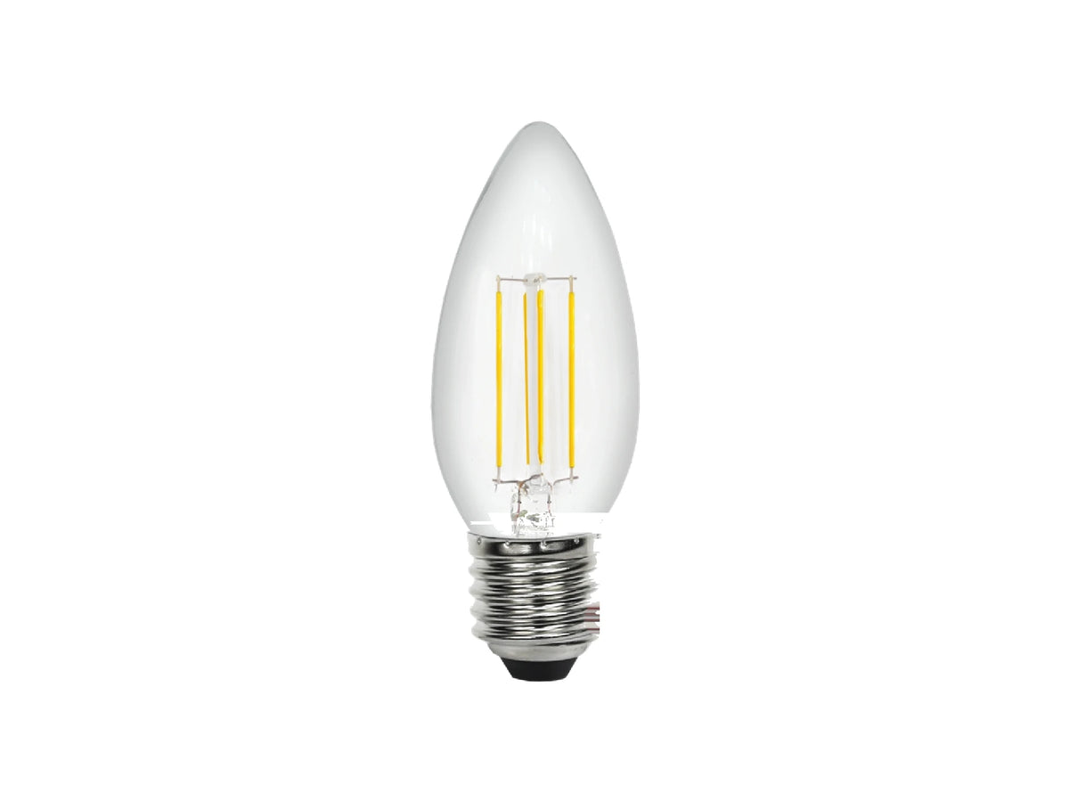 פילמנט לד נר 5W E27 2700K ניתן לעמעום - LED Bulbs באתר לדמרקט