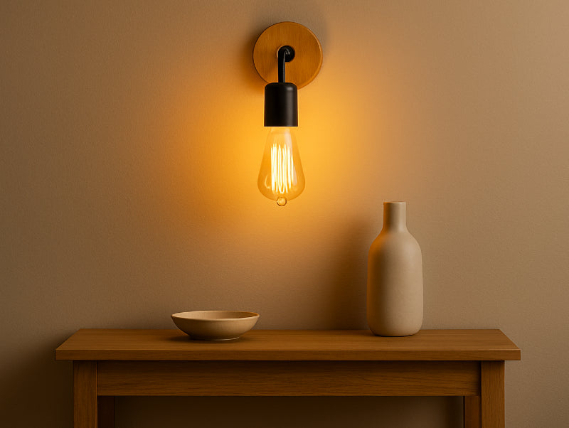 מנורת קיר SIMPLE WOOD