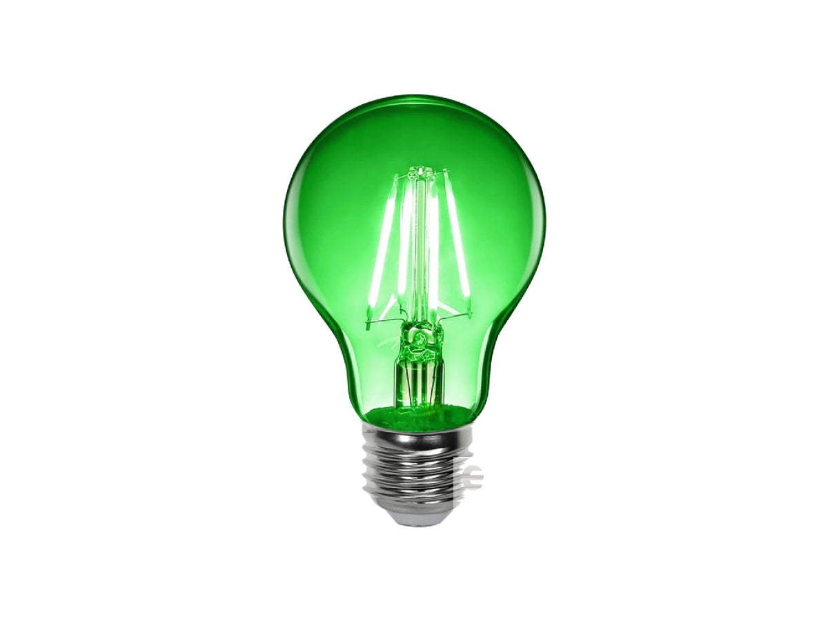 פילמנט לד A60 ירוק צבעוני 6W E27 - LED Bulbs באתר לדמרקט