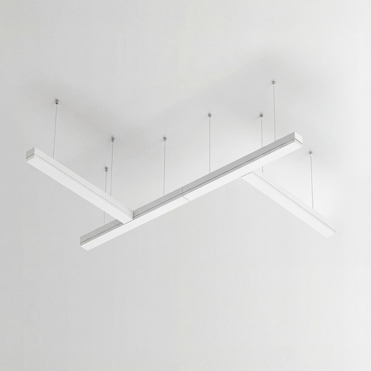 צמוד תקרה/תליה CCT 30W OSTEE באורך 60 ס"מ-לבן - Hanging lamps with built-in LED