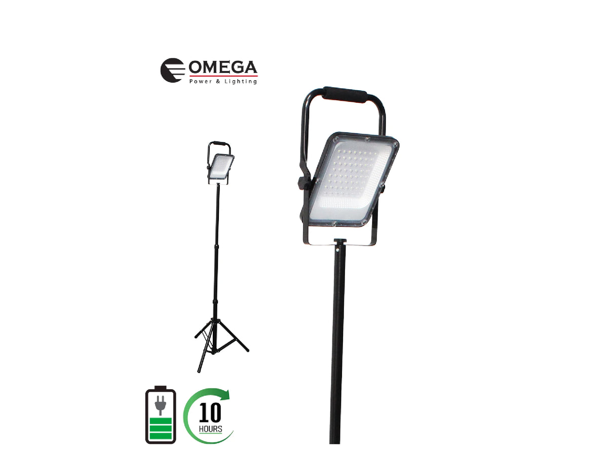 פנס נטען נייד TIGER - Flood Lights באתר לדמרקט