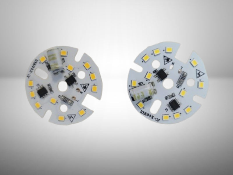 מודול לד עגול 6W בגוון אור לבן חם/אור יום