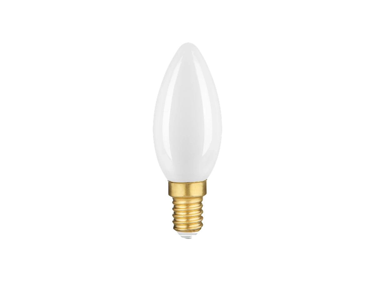 פילמנט לד נר חלבי 5W E14 2700K ניתן לעמעום - LED Bulbs באתר לדמרקט