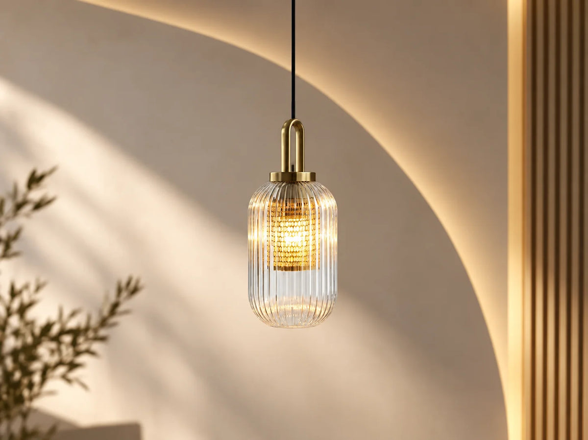 מנורת תליה LUZ E27 בקוטר 14 ס"מ