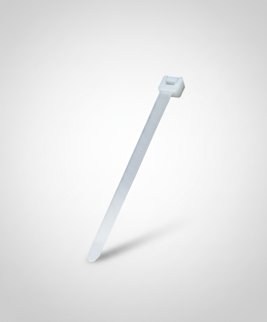 חבק (אזיקון) Nylon66 לבן 4.7X300 - 100 יחידות