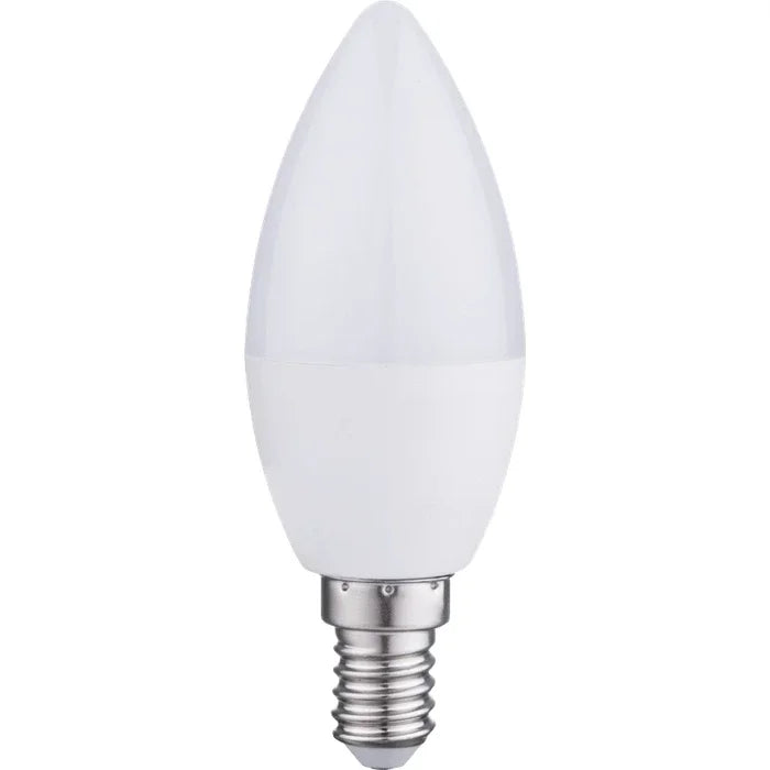 GLOBALUX נורת לד 7 וואט 230V חיבור E14 לבן חם 3000K - LED Bulbs באתר לדמרקט