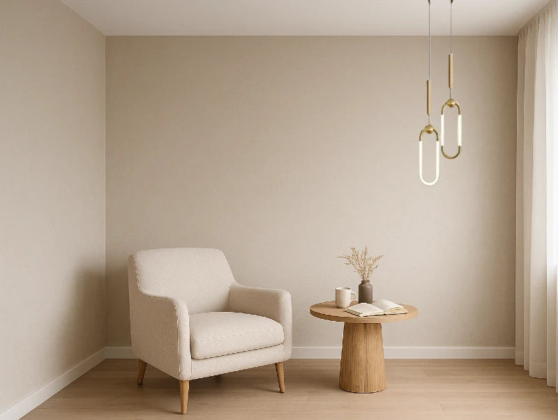 מנורת תלייה NIY בפינת קריאה