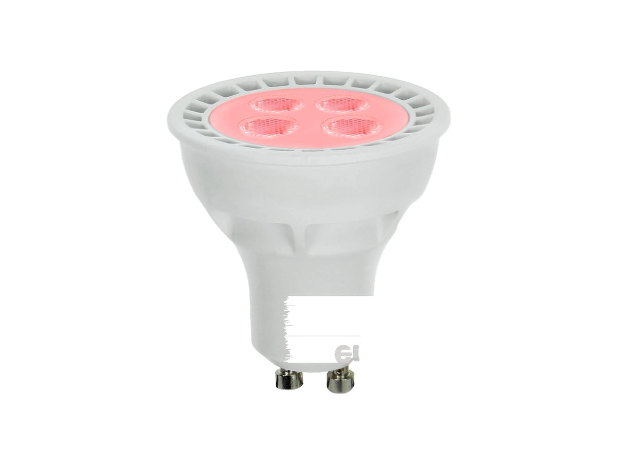 דיקרויקה 4 לדים 1 וואט אור אדום חיבור GU10 - LED Bulbs באתר לדמרקט