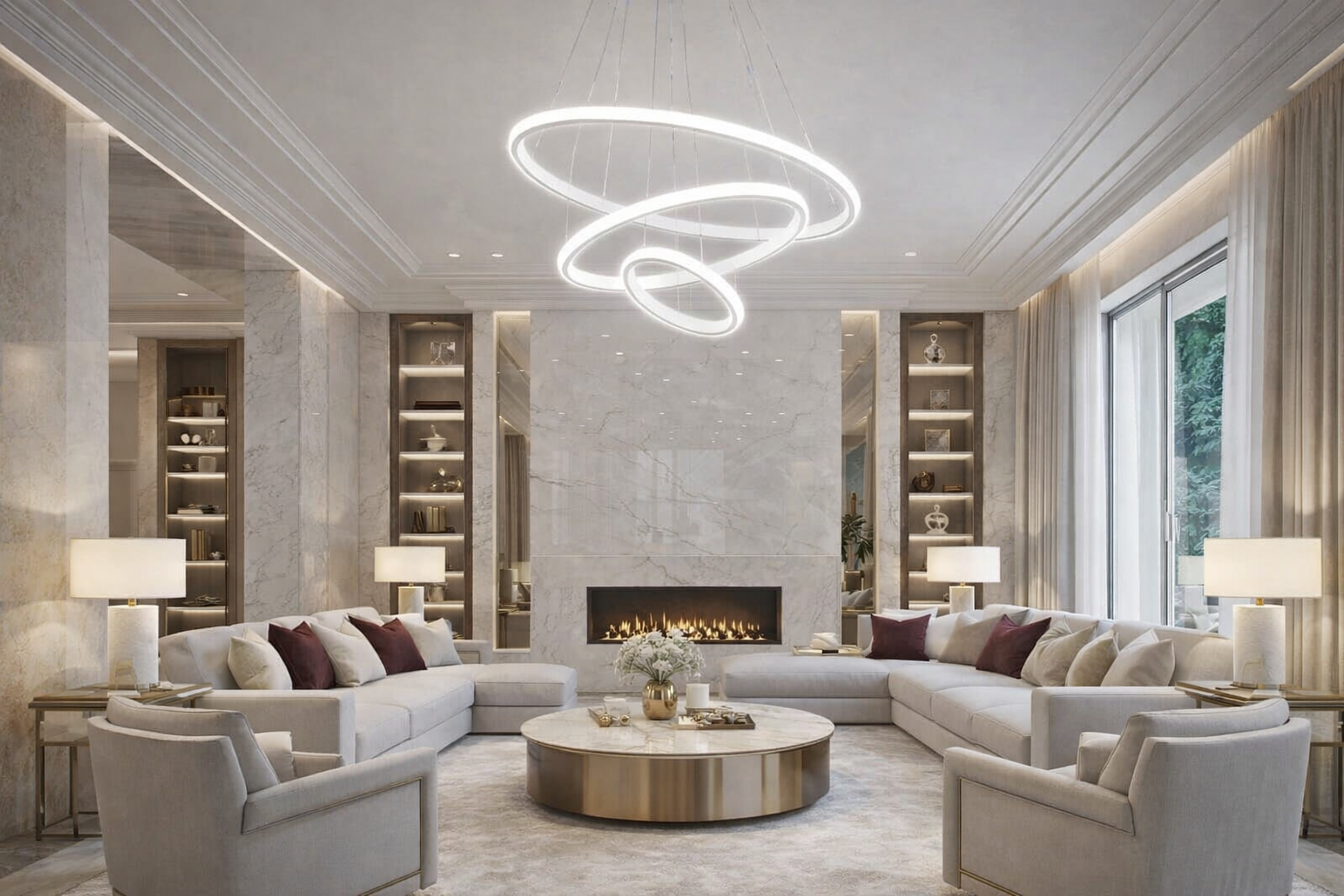 מנורת תקרה  AXE