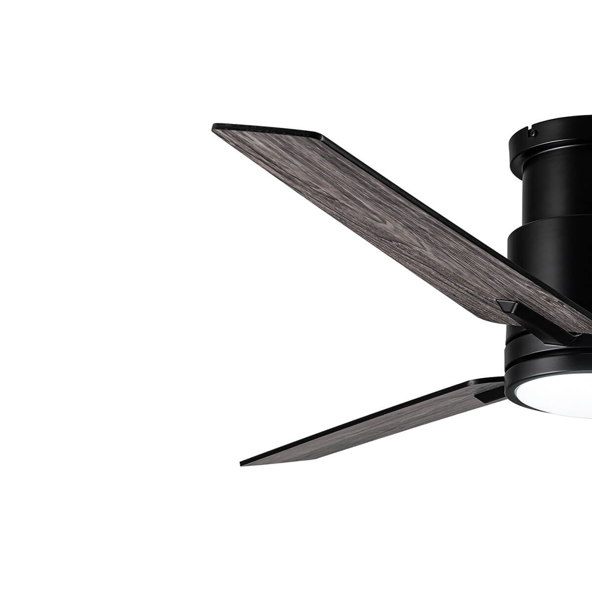 מאוורר תקרה "25W GENESIS50C 52 עם שלט- שחור ועץ - Ceiling Fan with Light