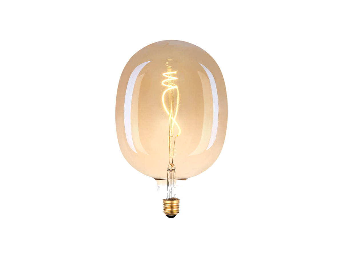 GLSV "LAGOS" 2000K E27 שקוף אמבר - LED Bulbs באתר לדמרקט