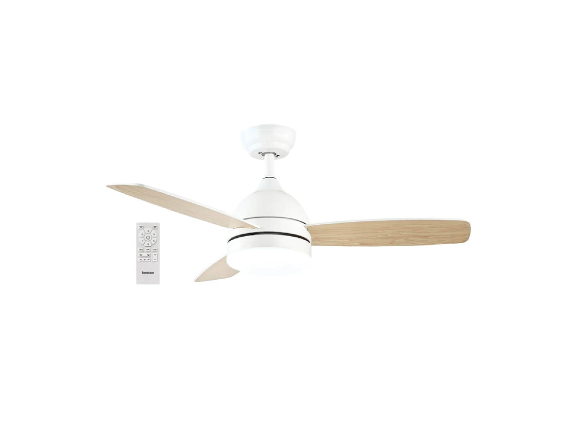 מאוורר תקרה "CCT 25W GENESIS80 42 עם שלט - Ceiling Fan with Light