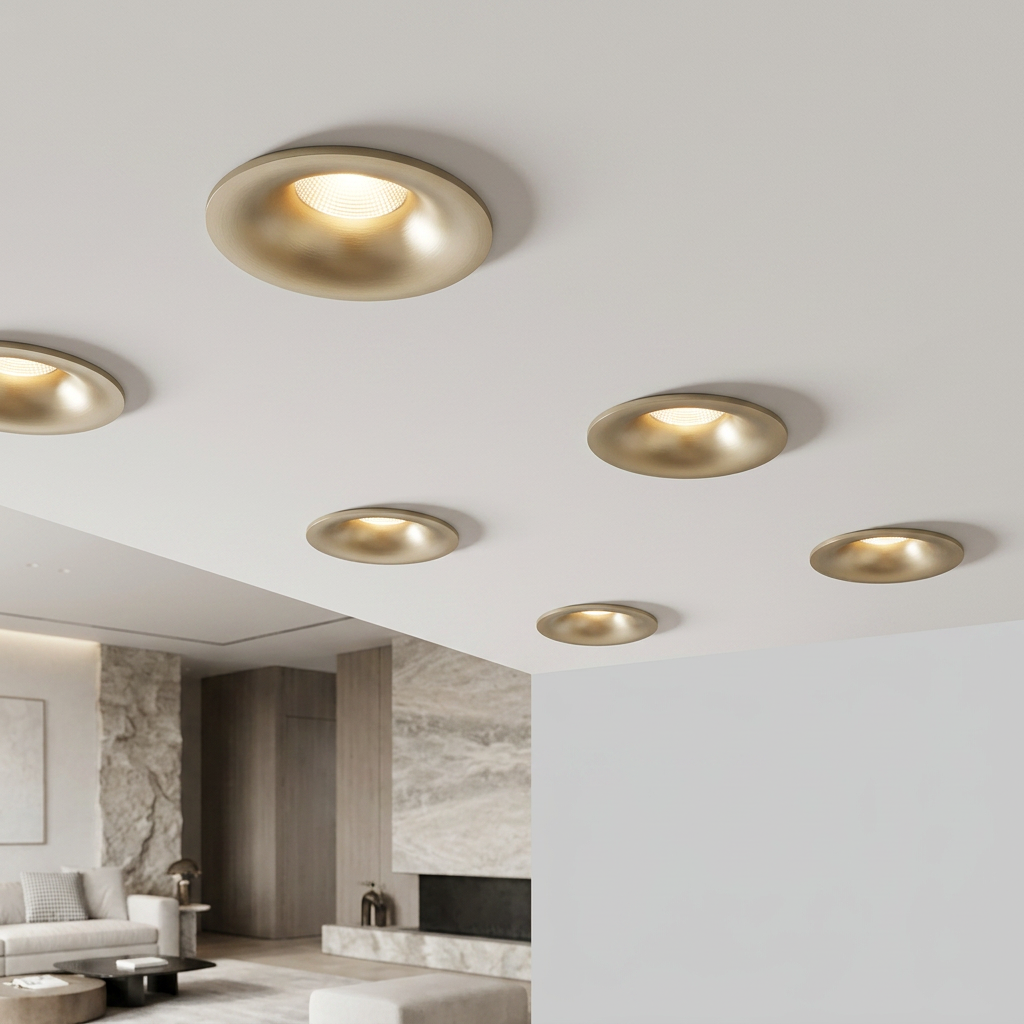 שקוע תקרה דגם LASER CCT 12W Ø8 ס״מ - תמונה ראשית