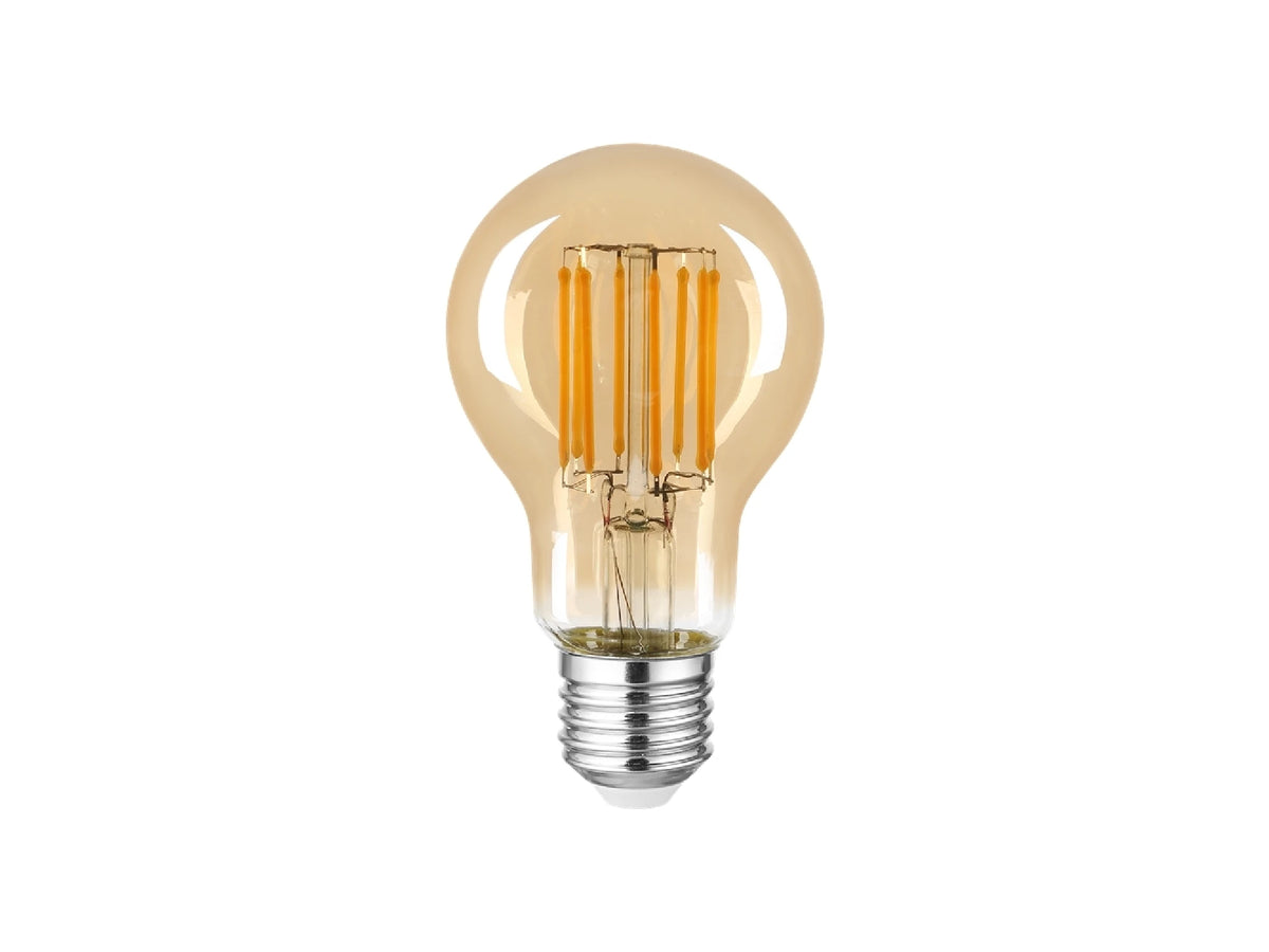 פילמנט לד A60 8W E27 2000K לא ניתן לעמעום - LED Bulbs באתר לדמרקט