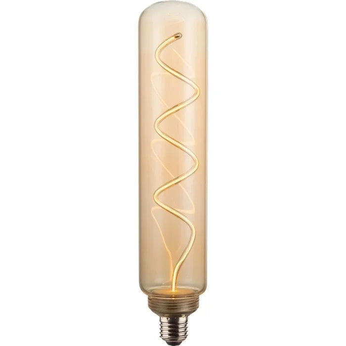 ג'מבו לד ענבר סדרת נוגה 5W E27 1800K אורך 30 ס"מ T60 ניתן לעמעום - LED Bulbs באתר לדמרקט
