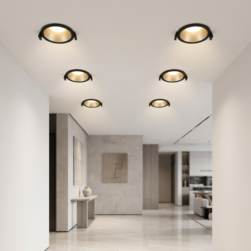 שקוע תקרה DARK LIGHT דגם DEEP 10W Ø9 ס״מ - תמונה ראשית