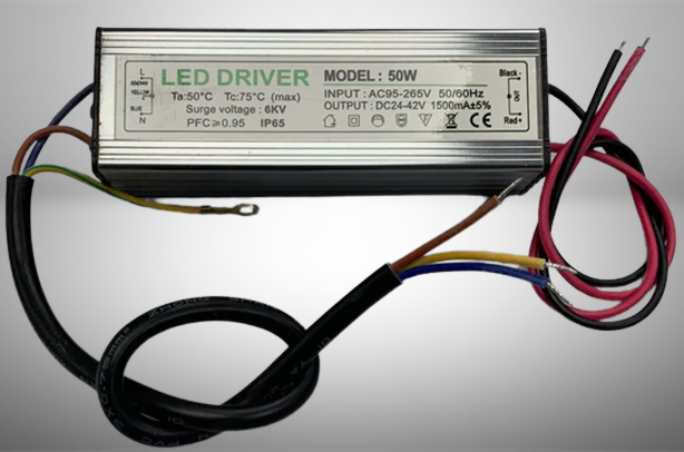 לד דרייבר LED DRIVER 50W 1500ma