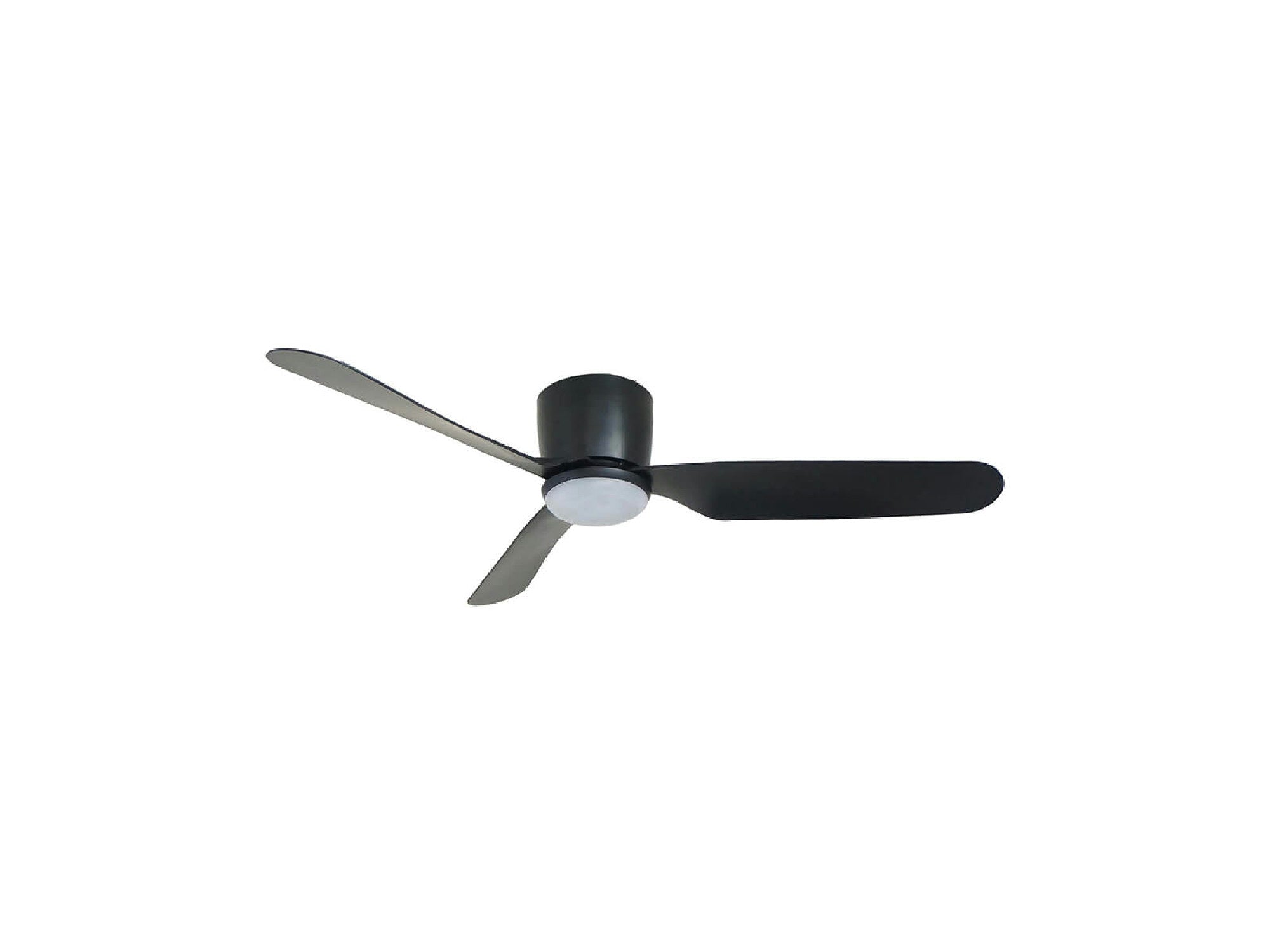 מאוורר תקרה "48 דגם ULTRA5 עם שלט-שחור - Ceiling Fan with Light