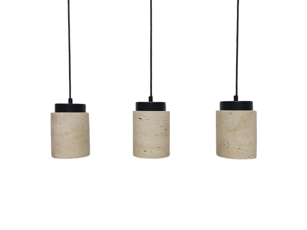 מנורת תליה שלישייה ELLA בקוטר 12 ס"מ - Hanging lamps with bulbs
