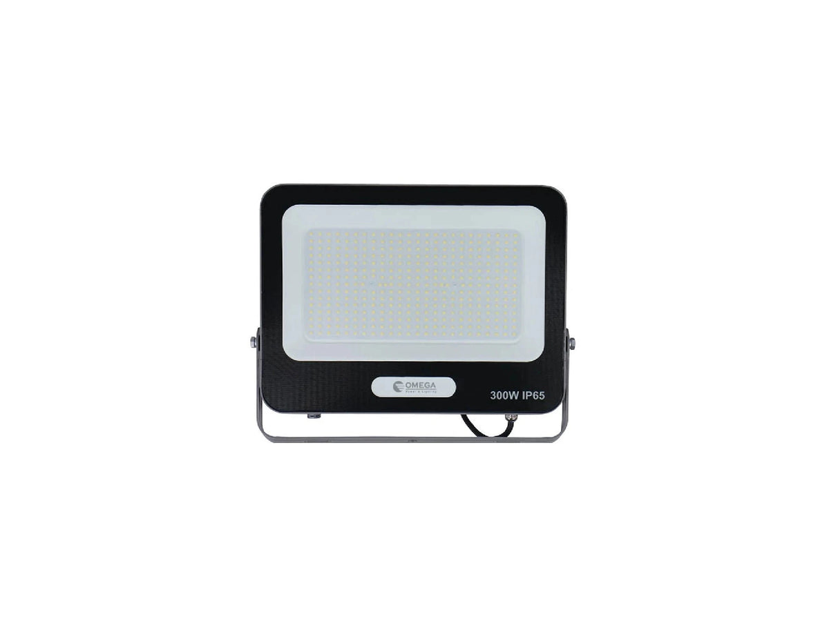 זרקור דקורטיבי UGR,300W אור חם,אפור OMEGA STRIKE - Flood Lights באתר לדמרקט