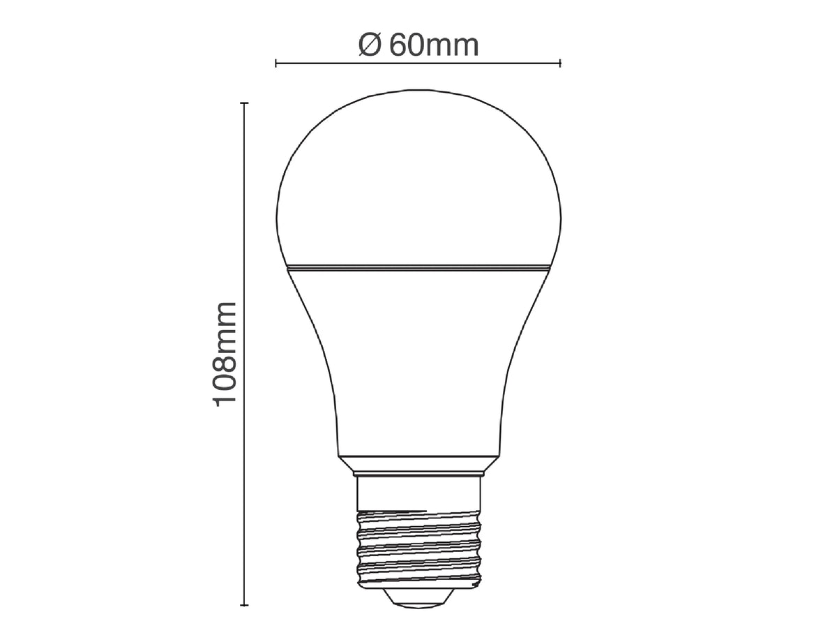 נורת לד SEN עם חיישן 10W 6000K E27 אור יום - LED Bulbs באתר לדמרקט