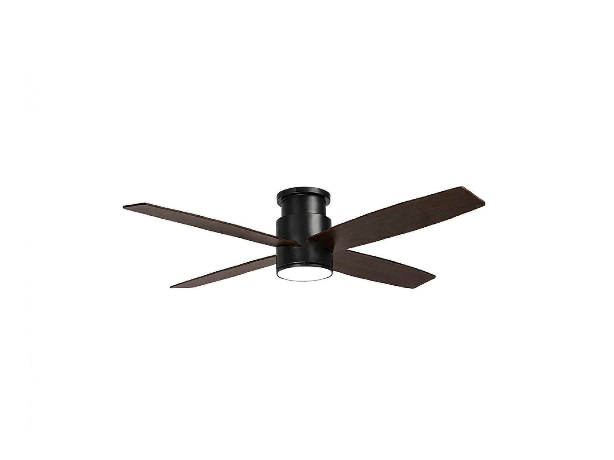 מאוורר תקרה מקיאטו "CCT 25W 52 עם שלט -שחור וחום - Ceiling Fan with Light