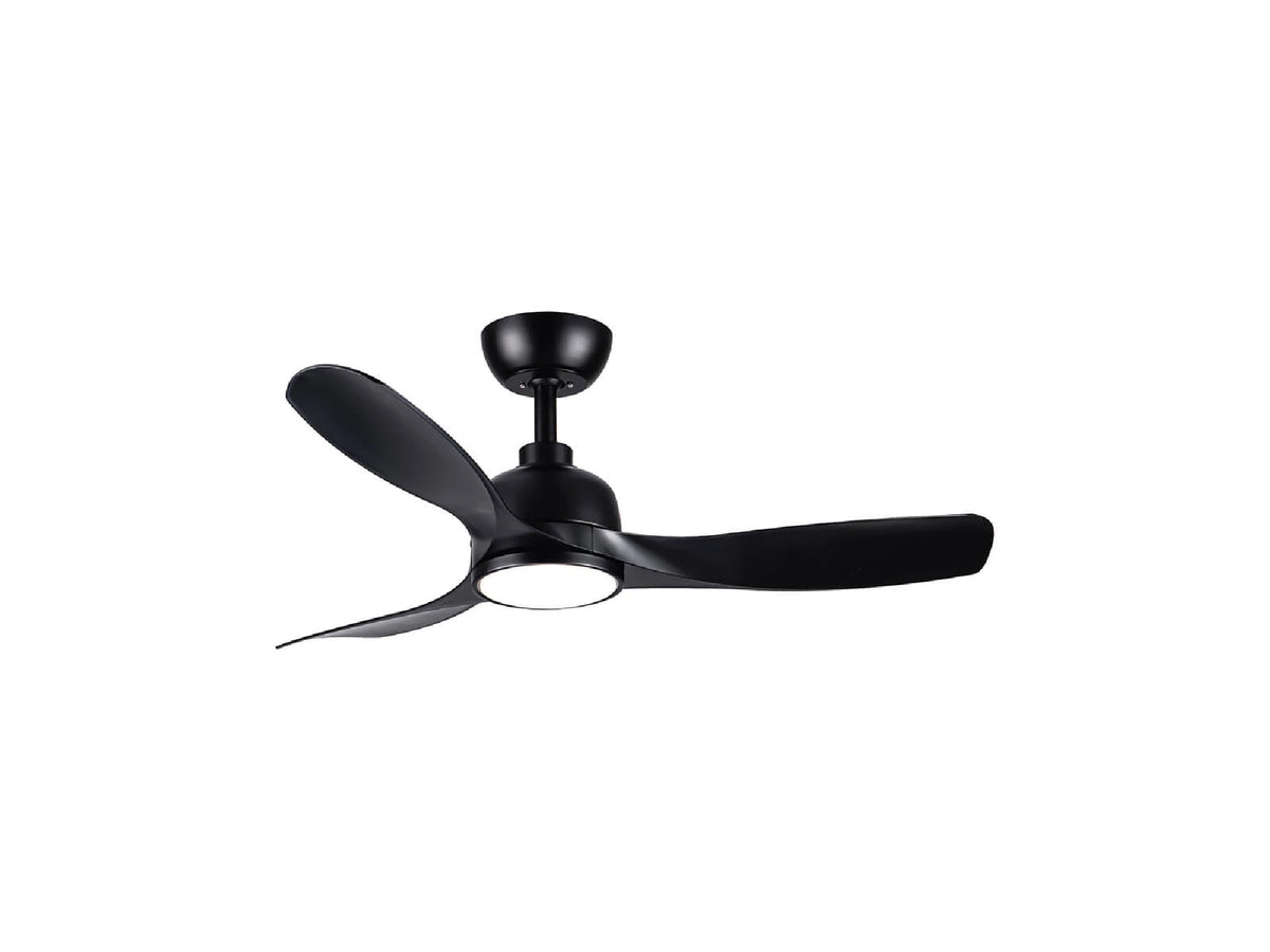 מאוורר תקרה "25W GENESIS10 42 עם שלט- שחור - Ceiling Fan with Light באתר לדמרקט