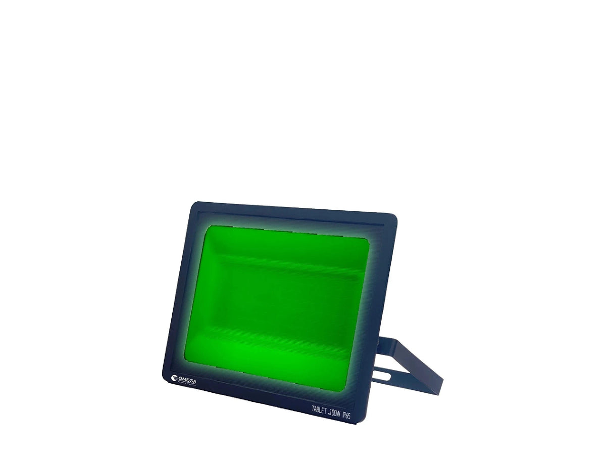 פנס הצפה TABLET אור ירוק 100W - Flood Lights באתר לדמרקט