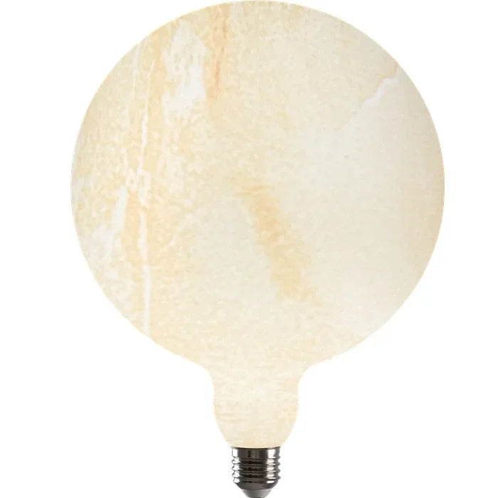 GLSV "MARBLE" G200 2700K E27- שיש קרם - LED Bulbs באתר לדמרקט