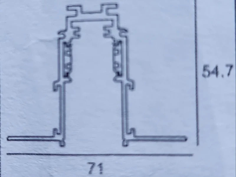 פס צבירה מגנטי 48V - באורך 3 מטר