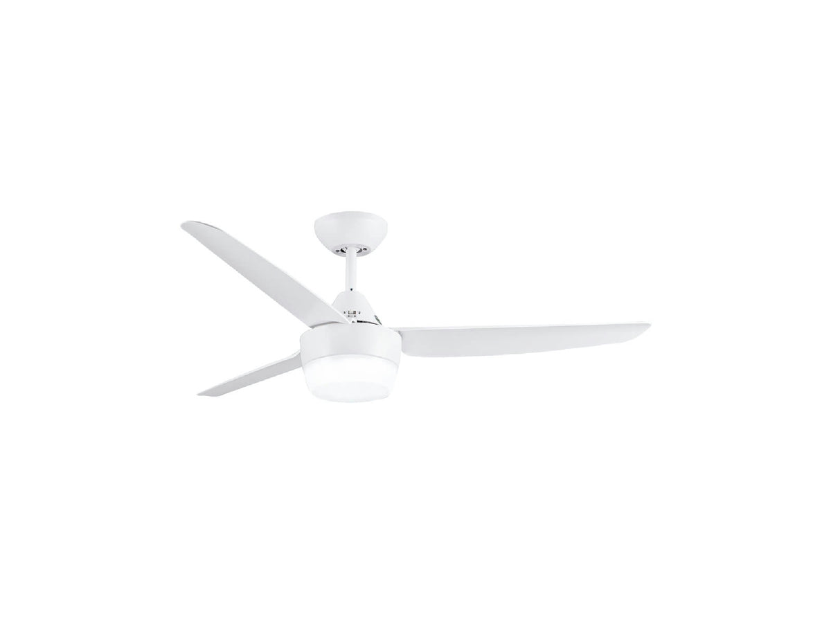 מאוורר תקרה "CCT 18w BALCONY 48 עם שלט-לבן - Ceiling Fan with Light