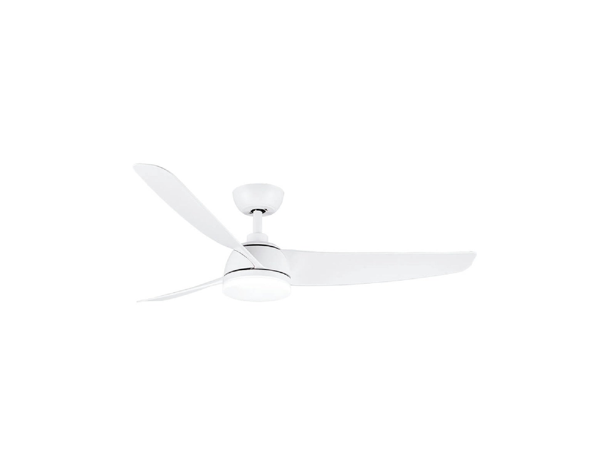 מאוורר תקרה "25W GRANITA 52 עם שלט -לבן - Ceiling Fan with Light