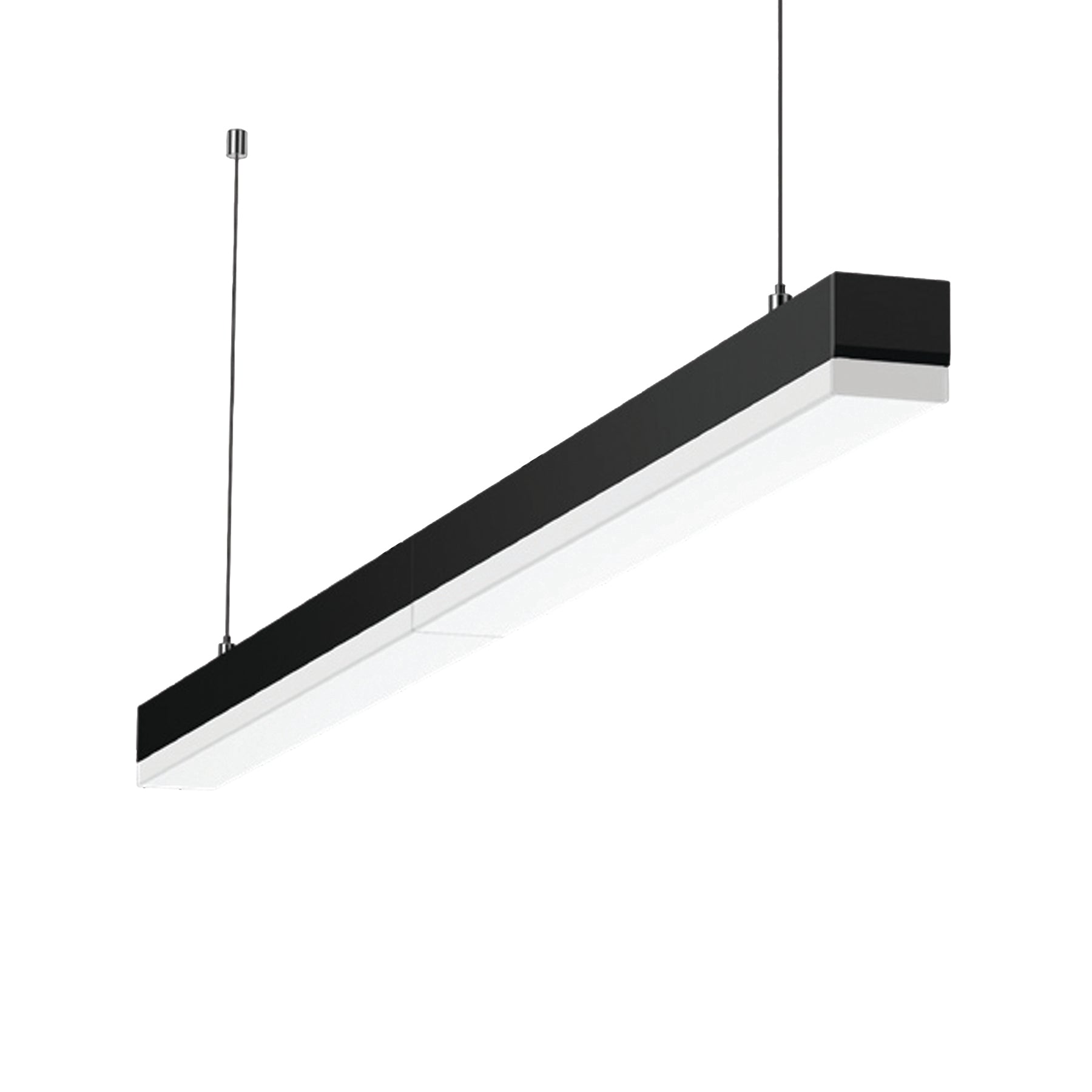 צמוד תקרה/תליה CCT 30W OSTEE באורך 60 ס"מ-שחור - Hanging lamps with built-in LED