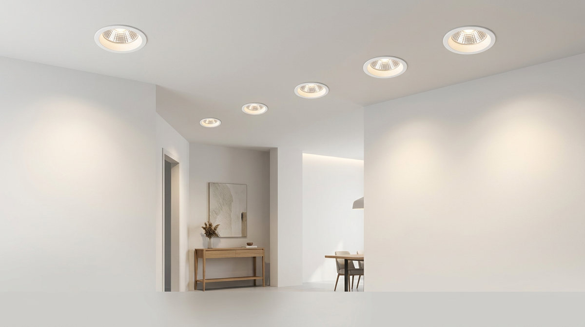 שקוע תקרה דגם INFINITY ECO CCT 7W Ø55 ס״מ - תמונה ראשית