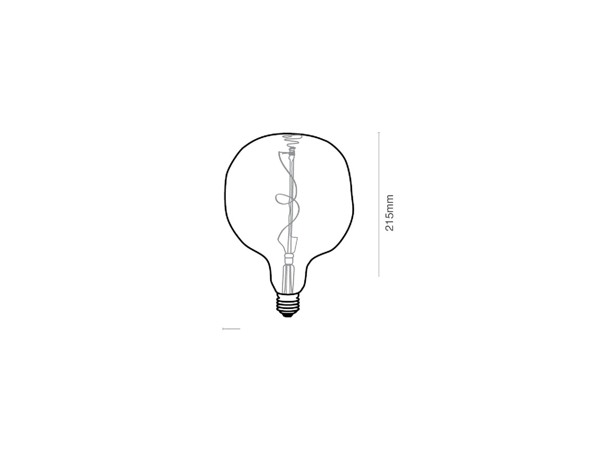 גמבו "ליסבון" עמבר 4W E27 2200K 2200K - LED Bulbs באתר לדמרקט