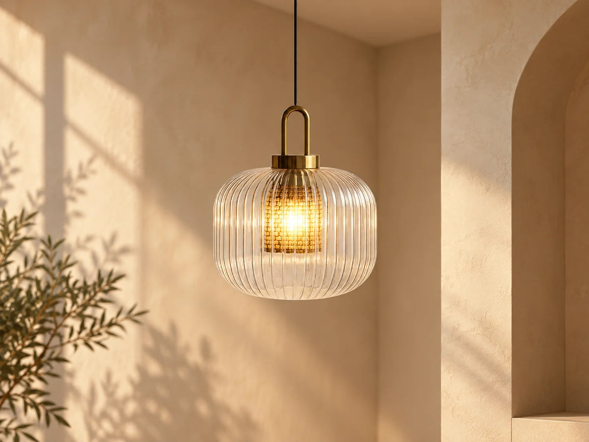 מנורת תליה LUZ E27 בקוטר 25 ס"מ