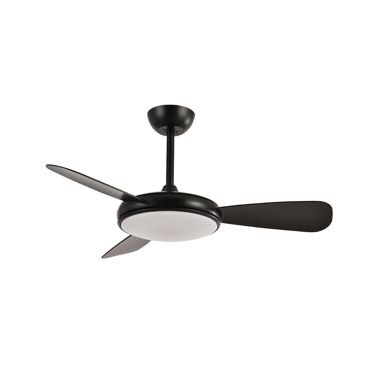 מאוורר תקרה "32W ROY 42 עם שלט -שחור - Ceiling Fan with Light
